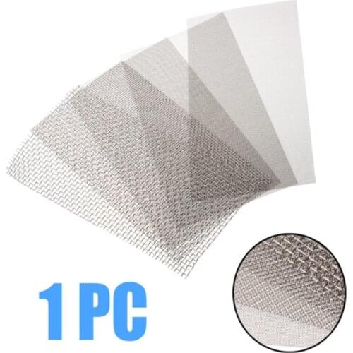 1 Pc 10/100/300/500 Mesh Stainless Steel Micron Filter Sub-Plate Screening Filter Food Filter