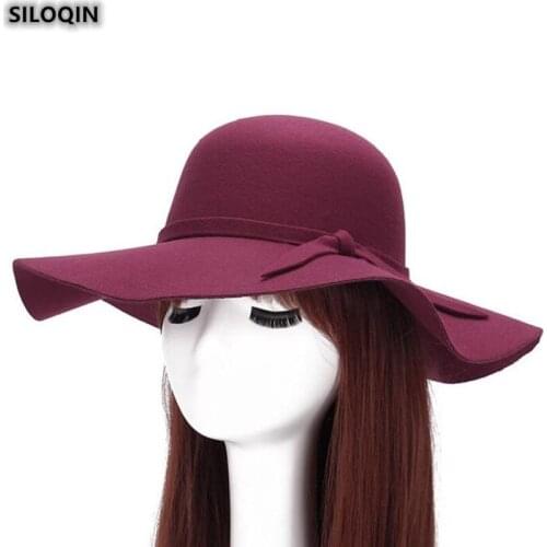 Женские шерстяные шапки SILOQIN/思洛琴 China At AliExpress