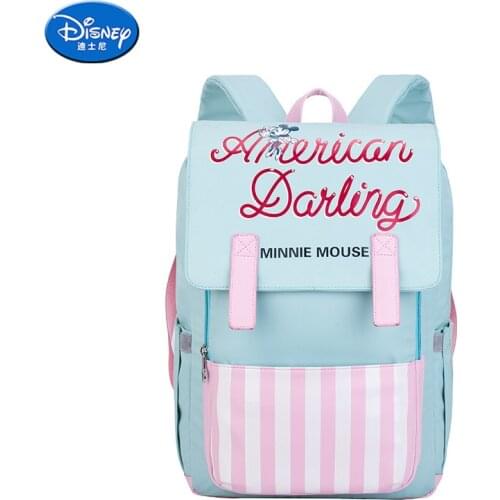 Disney Minnie Mickey diaper bag mummy bag backpack cute fashion large capacity nylon practical travel bag mom handbag backpack