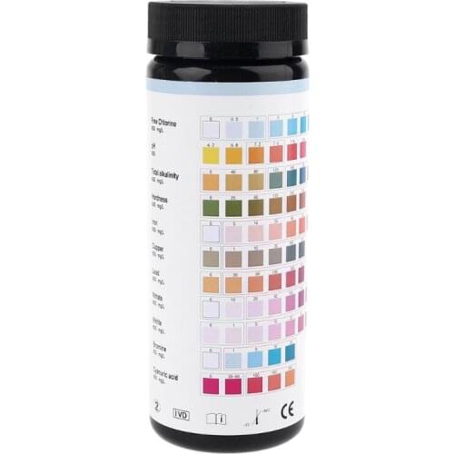 11 in 1 Water Test Strips Pool Pond Tap Aquarium Drinking Water Quality Tester