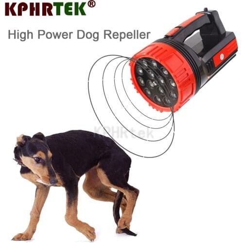 High Power 14 Heads Strong Ultrasonic Dog Cat Chaser Stops Aminal Attacks Deterrent Repeller