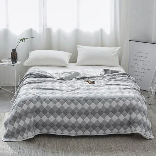 2019 100% cotton summer quilts/comforter printed Lavender free shipping 150x200cm 200x230cm sizes for adults