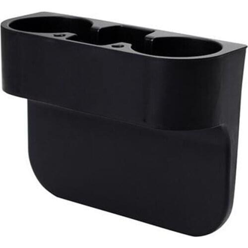 40 X Black PP Plastic Car Seat Gap Slit Storage Organizer Box Seat Stowing Water Cup Drink Bottle Mobile Phone Holder