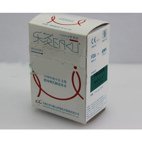 500 pcs Acupuncture needes beauty massage needle EACU facial acupuncture needles 0.12*15/0.14*15mm
