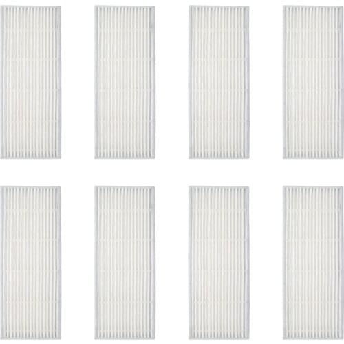 6 / 8 pieces robot vacuum cleaner new HEPA filter for Conga 1290 1390 series robot vacuum cleaner parts