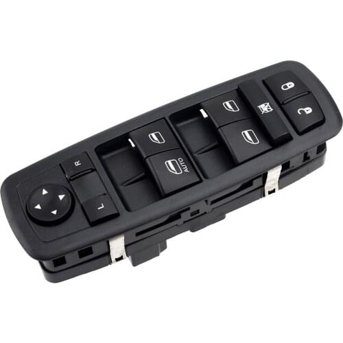 68084001AB Left Driver Side Front Master Power Window Control Switch Black Fit for Dodge Journey 2011 2012 2013 2014 2015 2016