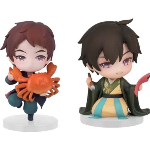 The Kings Avatar Han Wenqing Wang Jiexi Q Version Character Animation Toys Model Collectible Model Toy Cartoon Model Toys