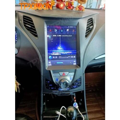 128G Carplay Tesla Screen Android 10 Multimedia Player For Hyundai Azera 2011 2012 GPS Navi CAR Radio Receiver Player Head Unit