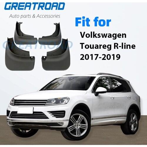 Front Rear Mud Flaps for Volkswagen VW Touareg R-line 2017 2018 2019 Mudguards Fender Splash Guards Mud Flap Car Accessories