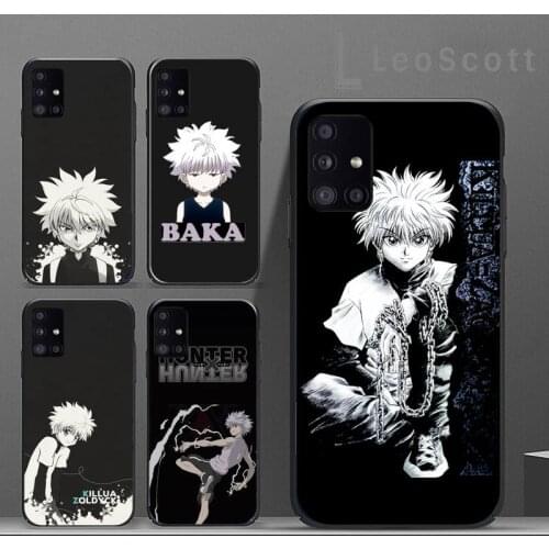 Hunter X Hunter Killua Zaoldyeck Phone Case For Samsung A40 A31 A50 A51 A71 A20E A20S S8 S9 S10 S20 Plus note 20 ultra