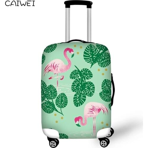 Flamingo Prints 18-30 inch Case Cover Travel Suitcase Protective Cover Bags Luggage Protect Covers for Women Girl Fashion Covers
