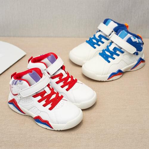 Children Basketball Shoes 2021 Autumn Winter New Girls Sports Shoes Soft Soled Boys Sneakers Trendy hip-hop Shoes XZ118