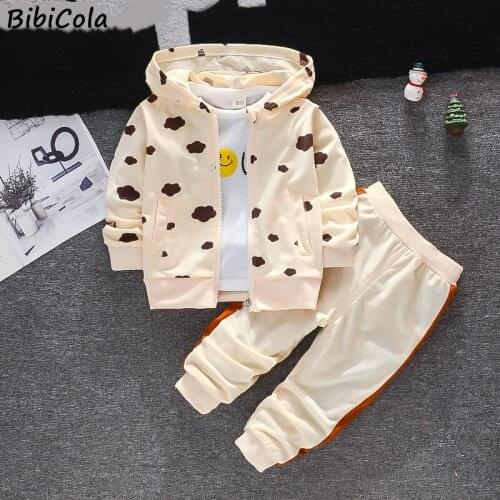 Children Baby Boys Girls Set Cotton Newborn Autumn Spring Fall Clothes Cartoon Toddler Suits For 0-4Y Baby Outfits