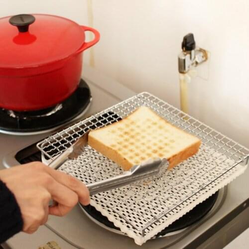 Ceramic Grill Direct Fire Toaster Toast Grill for Gas Stove Grilled Fish Rack Japan Imported Genuine