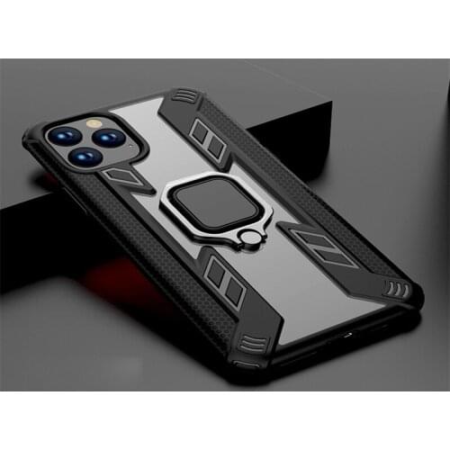 LS New Magnetic Phone Case for iPhone 1112 pro max Protective Cover for iPhone 78 plus XR Xs Max iPhone 11Case with Ring Finger