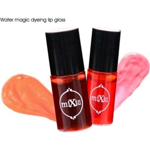 Mixiu 1pcs Liquid Blush Water Lip Gloss Long-lasting Waterproof Natural Moisturizing Brighten No Fading Red Dyed Lipstick TSLM1