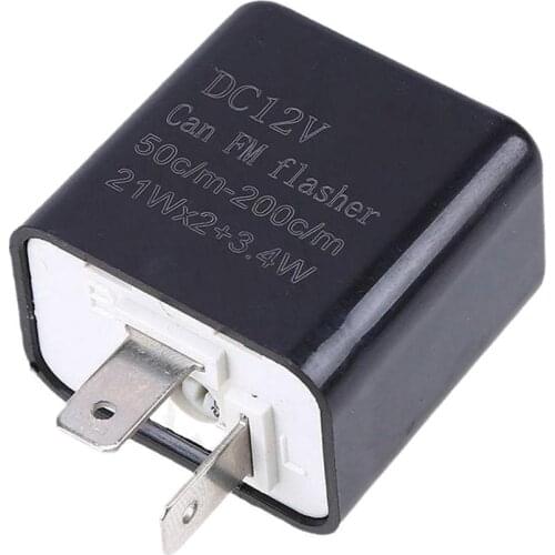 Motorcycle LED flasher 12V high power LED turn signal flasher with adjustable speed