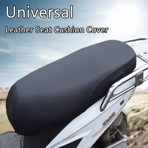 Motorcycle Accessories Leather Seat Cushion Cover Wear-resistant Sunscreen and Waterproof Protector Insulation Cushion Cover