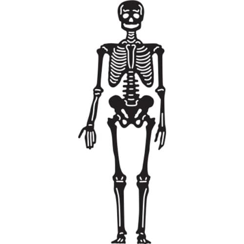 Horrible Skeleton Halloween Metal Cutting Dies DIY Scrapbooking Crafts Card Album Photo Making Embossing Stencil New Dies 2021