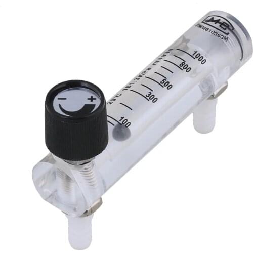 100-1000ml/min Air Oxygen Gas Flow Meter for Measuring Controlling Flow