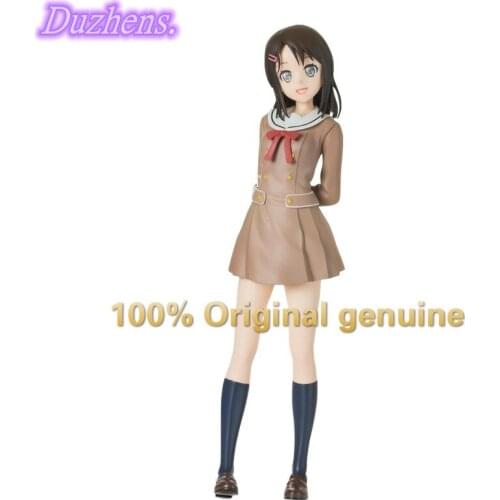 100% Original genuine BanG Dream! Michelle school uniform PVC Action Figure Anime Figure Model Toys Figure Collection Doll Gift