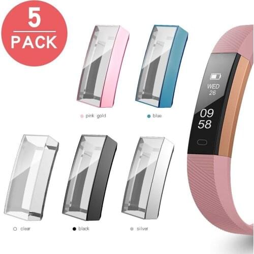 100PCS For Fitbit Alta Ultra-thin Soft Durable TPU Excellent Protection Watch Case Cover Prevent Scratches For Fitbit Alta hr