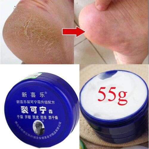 55g Hot Sell Foot Crack Cream Heel Chapped Peeling Foot Mask Traditional Chinese Cosmetics Anti Dry Crack Repair Heel Feet