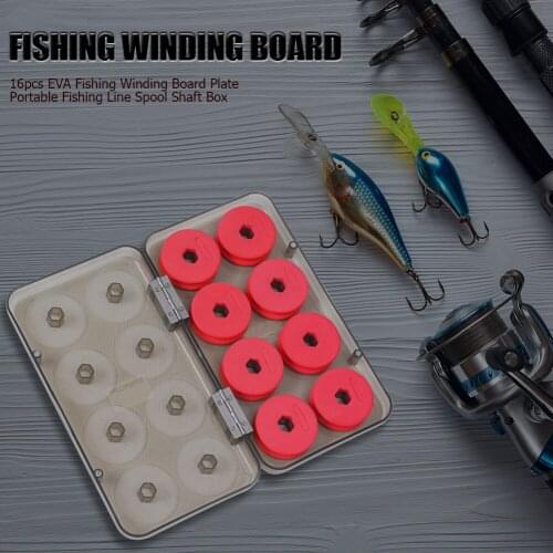 EVA Fishing Accessories Winding Board Fishing Line Spool Shaft Box Plate for Outdoor Fishing Portable Accessories