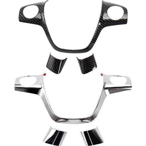 For Ford Focus 3 MK3 (2012-2014)/ KUGA 2013-2015/C-MAX 2011-2017 Car accessories Steering Wheel Decorative Sticker