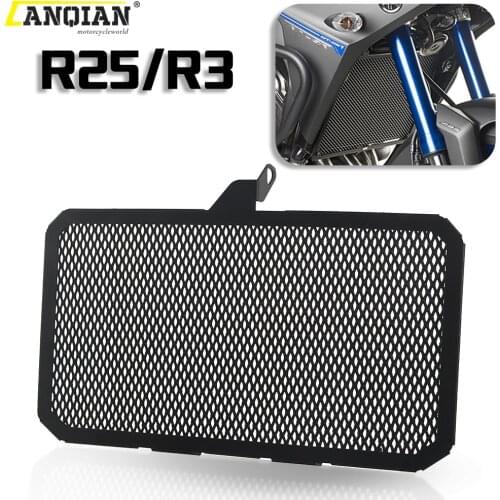 For YAMAHA R25 R3 2014 2015 2016 2017 2018 2019 2020 Motorcycle Accessories Aluminum Radiator Guard Protector Grille Grill Cover