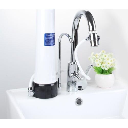 Household water purifier Single-stage single-tube desktop faucet water purifier Tap water filter