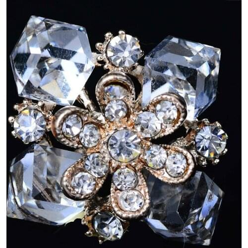 Hot Sale wholesale 20pcs/lot 2.3cm Wedding retro diamond Button rhinestone crystal Button DIY hair garment Accessories YF43