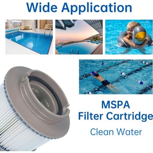 1xFilter For Mspa Filter Cartridge Fit Sweden Inflatable Spa Norway Switzerland France Inflatable Bath Replacement Filter Cart