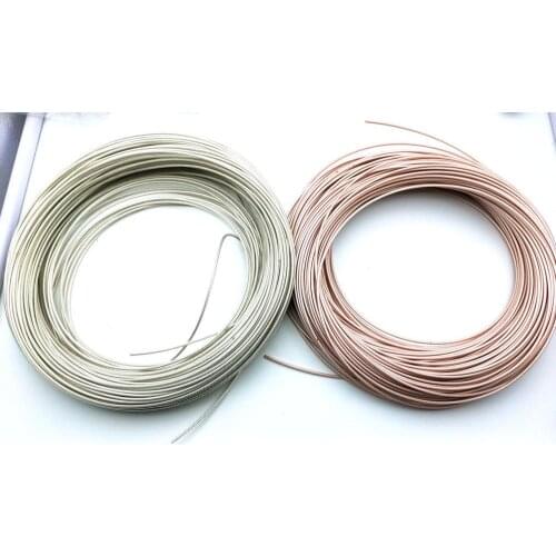 1 Reel Resistant to high temperature 250 ℃ RF Coaxial Cable 50ohm M17/113 RG316 Shielded Pigtail cable