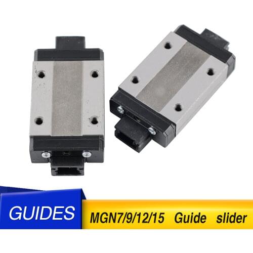 MGN7C MGN9C MGN12C MGN15C MGW12C MGN7H MGN9H MGN12H MGN15H linear slider miniature linear rail guide block carriages 3D printer