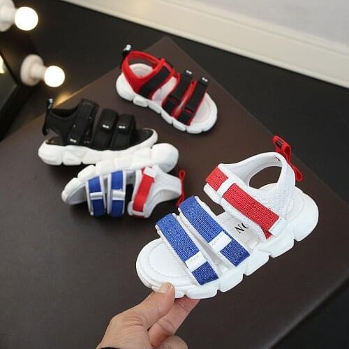 New Summer Childrens Sandals, Open-toed Anti-skid Baby Shoes, Boys'and Girls' Leisure Sandals