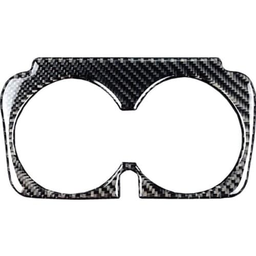 Fit For Mercedes-Benz New C-Class New E-Class GLC C200 W205 C180 GLC260 Carbon Fiber Cup Holder Decoration Interior Modification