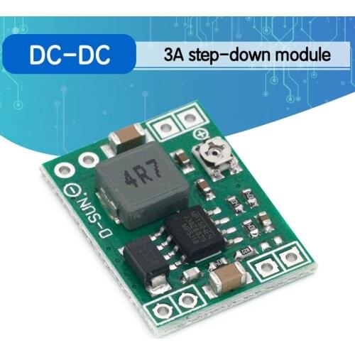 Ultra-Small Size DC-DC Step Down Power Supply Module MP1584EN 3A Adjustable Buck Converter for Arduino Replace LM2596