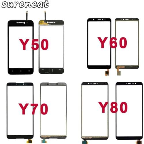 Touch Screen Glass for Wiko Y50 Y60 Y70 Y80 Digitizer Panel Front Glass Lens Sensor Mobile Phone Repair Part Replacement Screen