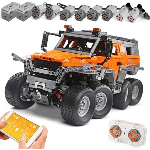 2578 PCS Technical RC Off-road Vehicle Electric Building Blocks App Program Remote Control Bricks Car Kids Toys Boys Gift