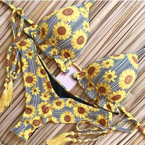 13 colors Sexy Bikinis Frauen Badeanzug Bandage Halter Strand Tragen badeanzüge Push Up Bademode Weibliche Brazilian Bikini Set