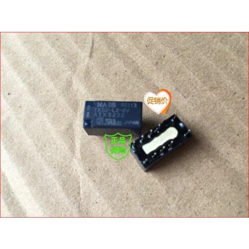 2pcs/lot Original relay TXS2-L2-6V ATXS222 10PIN self-locking relays