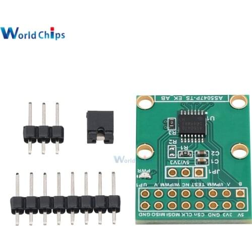 3.3V 5V AS5047P AS5047D Encoder SPI ABI Port Pulse Width Modulation Magnetic Encoder Adapter Board Module