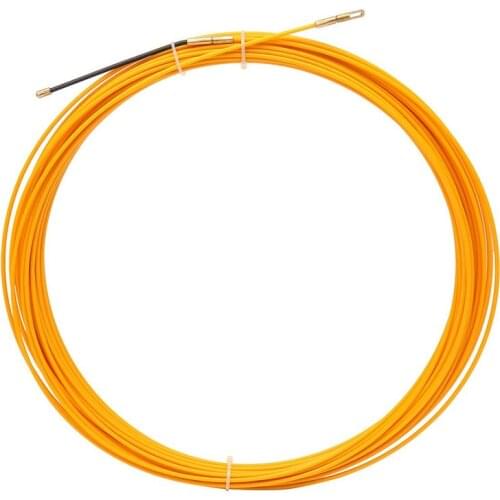 5M/15M/25M Cable Puller Fish Tape Fiberglass Reel Push Puller Wire Cable Duct For Telecom Electrical Wall Wire Conduit Tool