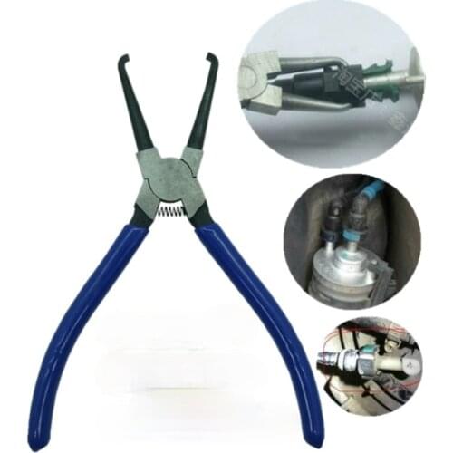 AZGIANT Car Fuel Filter Calipers Gasoline Pipe Fittings Special Clamp Rubber Handle Fuel Hose Pipe Buckle Removal Pliers