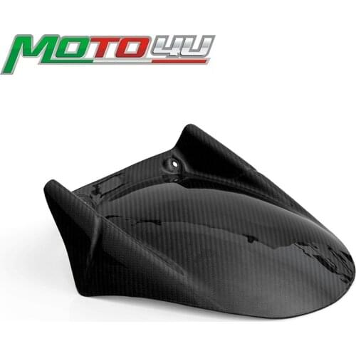 For Aprilia RSV4 2009-2018 Real Carbon Fiber Motorcycle Rear Wheel Fender Hugger Mudguard