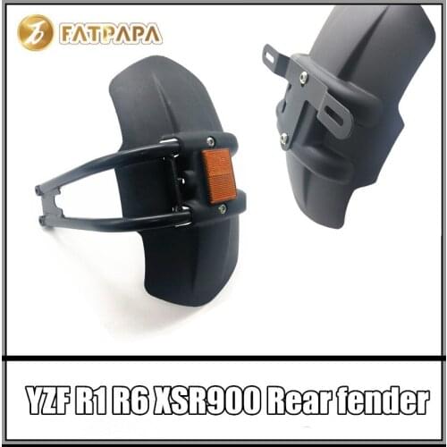Upgraded version - Motorcycle License plate frame Night light Rear Fender FOR YAMAHA YZF 1000 600 R1 R6 XSR900