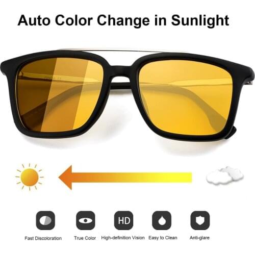 Night Vision Glasses Polarized Anti-Glare Lens Yellow Sunglasses Women Men Driving Night Vision Goggles For Car Vision Nocturna