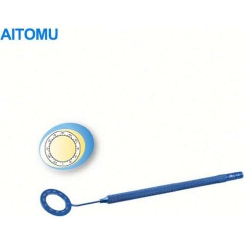 Ophthalmology Microsurgical Instruments OUTSIDE OPTIC ZONE MARKER INSIDE OPTIC MARKER