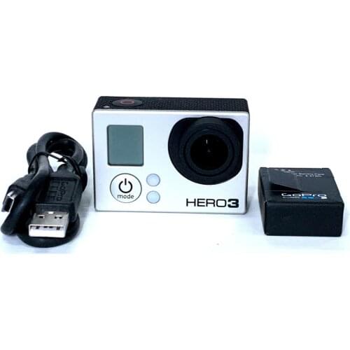 95%New Original For GoPro HERO3 black Edition Adventure Camera+Battery+ charging data cable